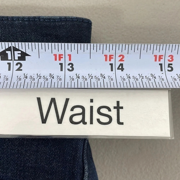 J BRAND Jeans Blue Denim Skinny Distressing Size 26 - Picture 9 of 11